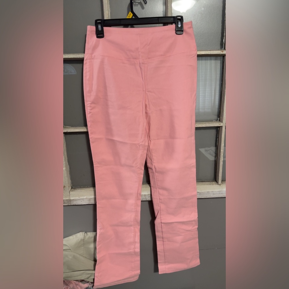 Hybrid & Company Pink Casual Bottoms Classic Fit